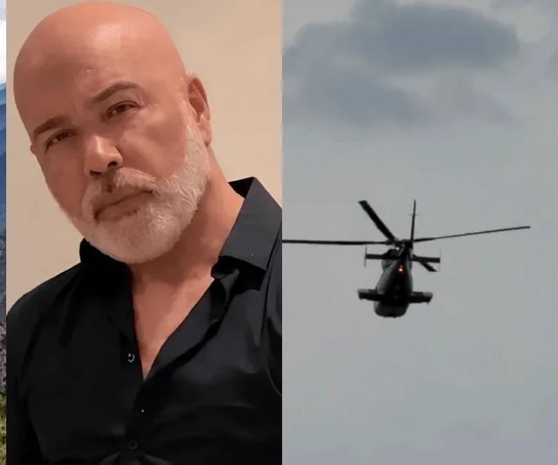 Helicóptero com o cantor Rick desapareceu na Serra Catarinense