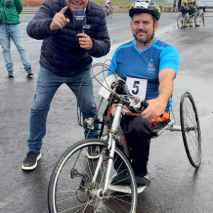 Aldo Pavesi, paratleta de Joinville